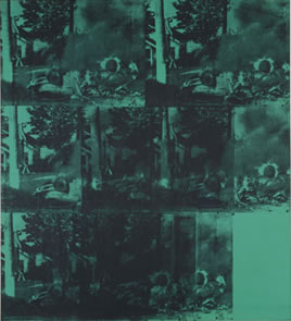 Green Car Crash - Andy Warhol