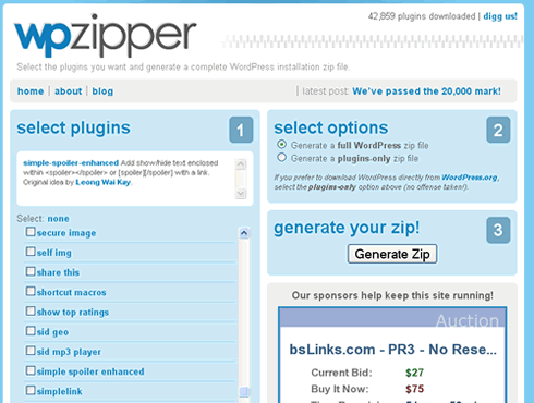 WP Zipper