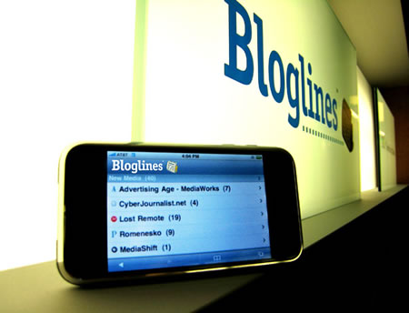 Bloglines en tu Iphone