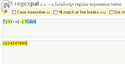 Expresion regular javascript