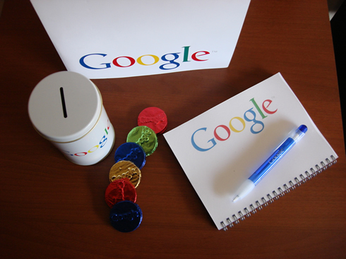 Chocolates de Google y Alcancia