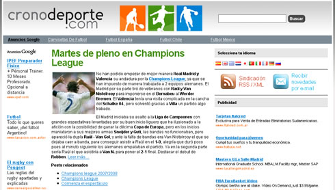 Blog de deportes