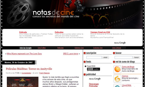 Notas de Cine