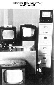 Television Décollage - Wolf Vostell