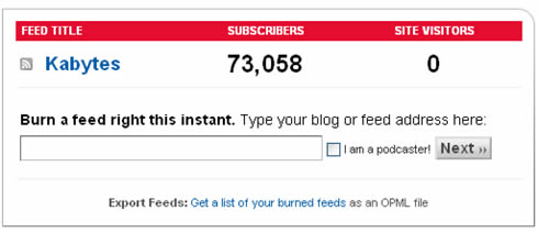 Feedburner