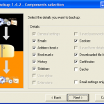 Programa para hacer backups de Firefox / Thunderbird