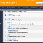 Tv por Internet: Ver canales de televisión en línea