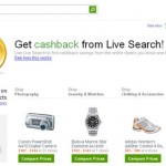 Obtiene descuentos con Microsoft Live Search Cashback