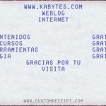 Crea tus propios tickets de compras