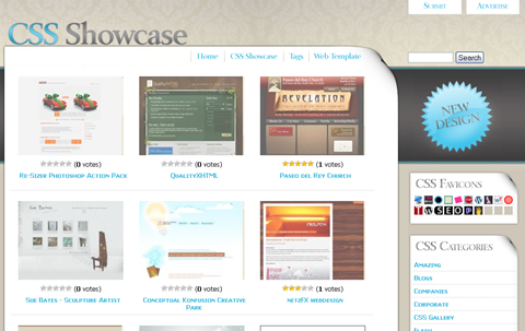 css showcase