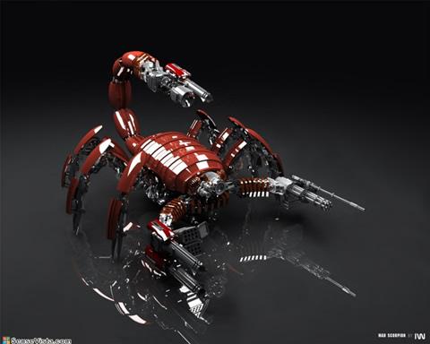 robot escorpion