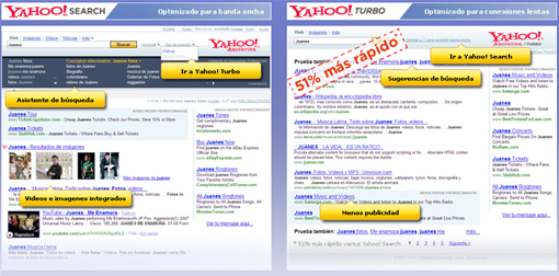 yahoo mas rapido