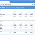 Paginas About del Google Chrome