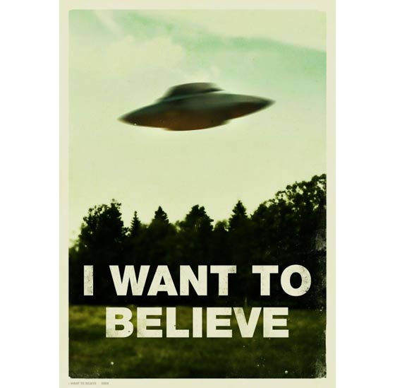 poster i want to believe