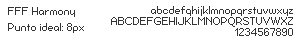 Pixel fonts para descargar