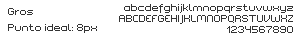 Pixel fonts para descargar