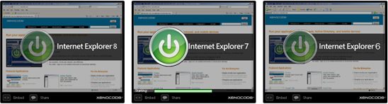 internet explorer virtual