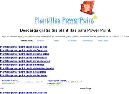 Plantillas para PowerPoint