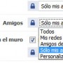 Configuraciones de privacidad en Facebook
