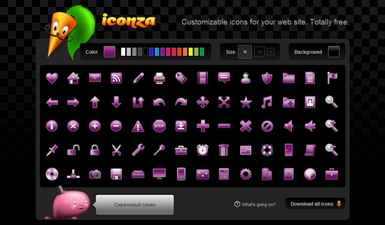 Iconos perzonalizados gratis