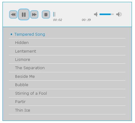 reproductor mp3 sin flash