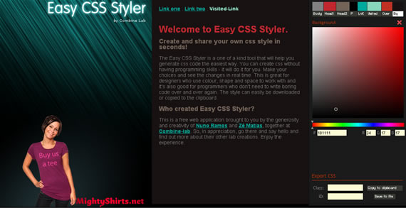 generar css
