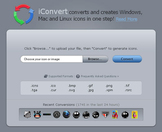 Convierte tus imágenes en iconos online