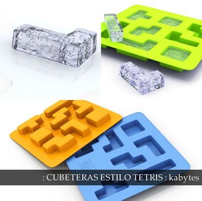 Cubeteras inspiradas en Tetris