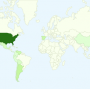 Mapas de visitas en Feedburner