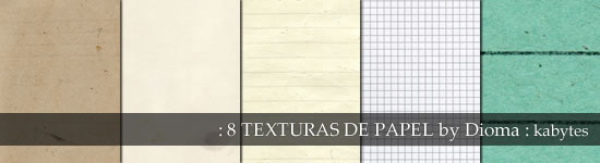 Texturas de papel