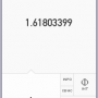 Calculadora de sección áurea