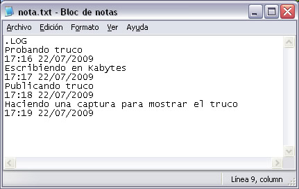 truco bloc notas