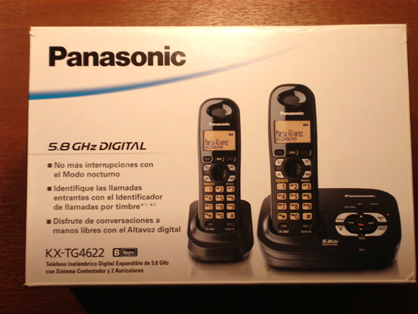 Telefono Inalambrico con Identificador PANASONIC