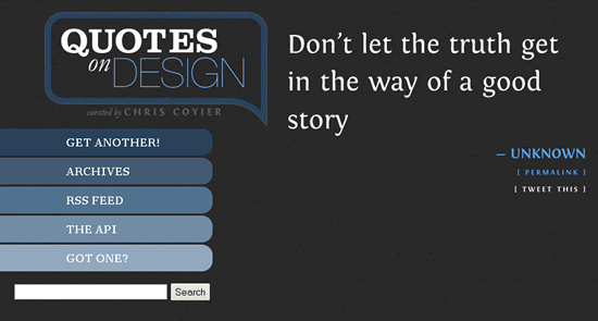 Quotes on design