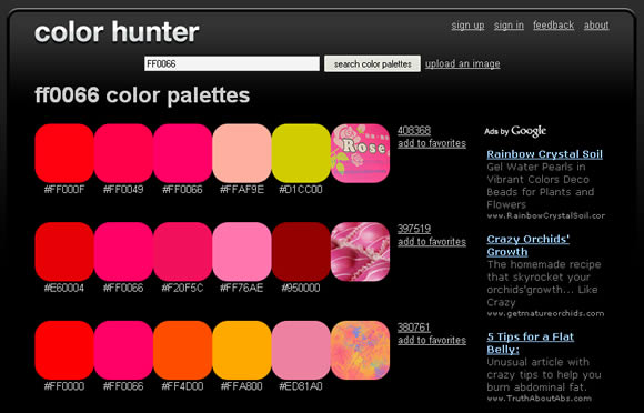 Color hunter