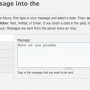Enviar a futuro: email, tweet y SMS