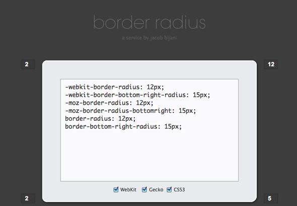 herramientas bordes css