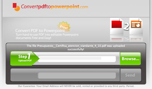 convertir pdf powerpoint ppt