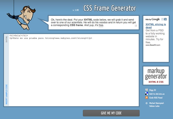 editor css xhtml