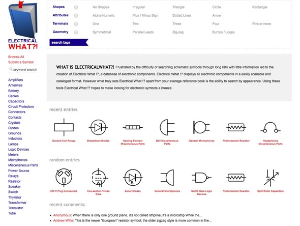 simbolos electronicos