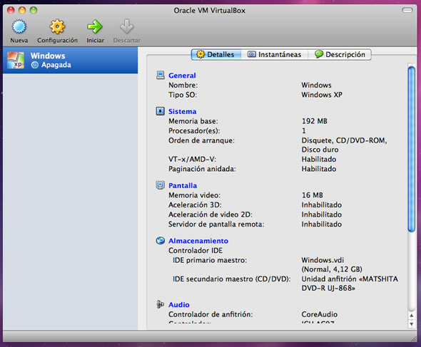 correr windows mac osx