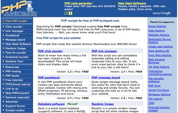 scripts php gratis