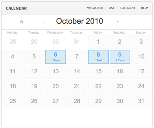 calendario proyecto