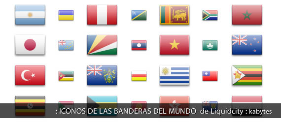 de las banderas del mundo