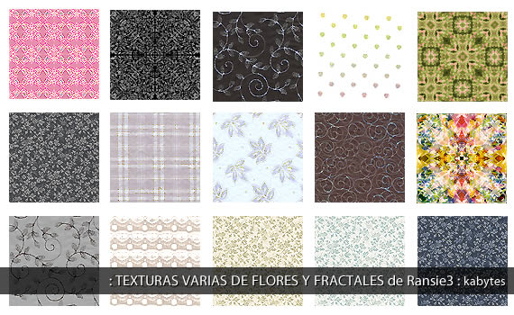 Flores y fractales