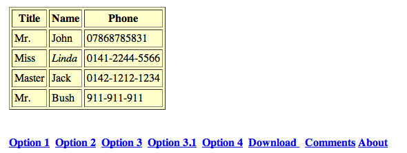 exportar tabla csv