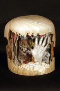 Esculturas con libros de Brian Dettmer