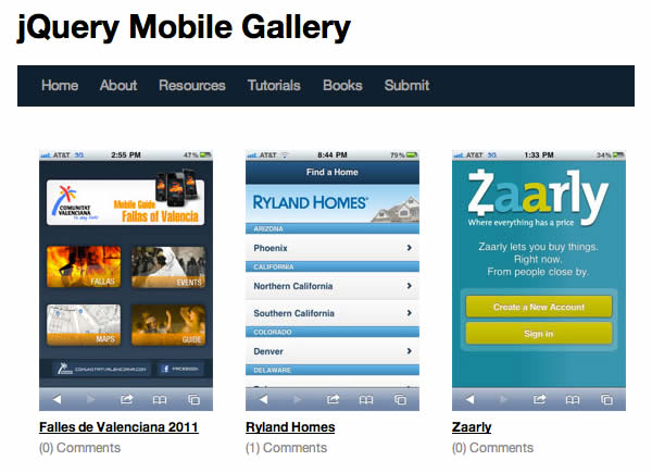 galeria jquery mobile