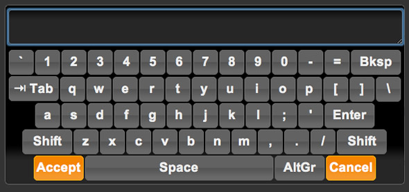 teclado virtual jQuery