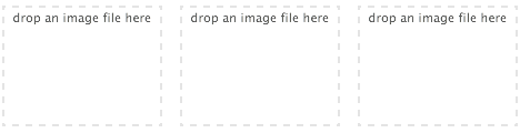 drag and drop upload imagenes jQuery html5